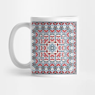 Arabic ornate square pattern Mug